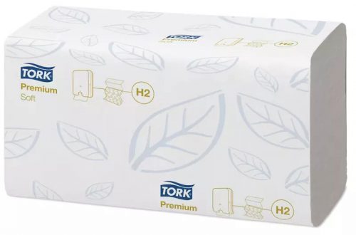 Tork kéztörlő H2 Premium Interfold, soft, 2r., 150lap/csg, 21csg/# - 100289