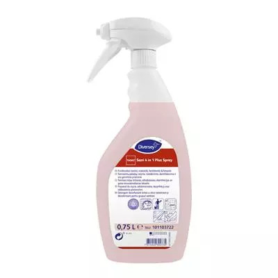 TASKI Sani 4 in 1 Spray Szulfonsav alapú, ált. konc. tisztító-, fertőtlenítőszer, vízkőoldó, és illatosító hatással 750ml (6db/karton)