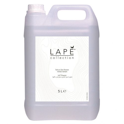 Lapé Collection Sakura Sea Breeze frissítő, trendi illatú folyékony szappan 5L (2db/karton)