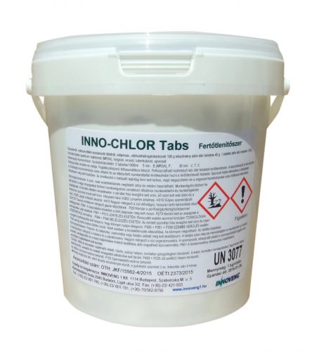 Inno-Chlor Tabs klórtabletta 1kg (330db), 8doboz/karton