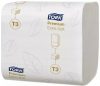 Tork toalettpapír T3, hajtogatott Extra soft folded, 2r., fehér, 252lap/csg, 30csg/# - 114276