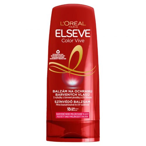 L'Oréal Paris Elseve hajbalzsam 200ml (12db/karton) color-vive színvédő