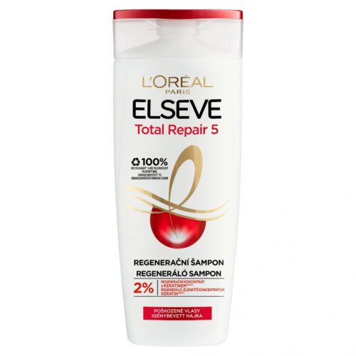 L'Oréal Paris Elseve sampon 250ml (12db/karton) total repair 5 regeneráló