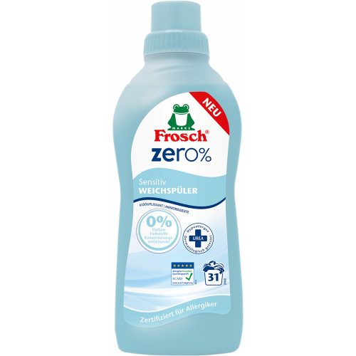 Frosch öblítő 750ml zero% sensitiv weichspüler