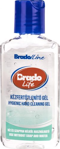 Bradolife kézfertőtlenítő gél 50ml (12db/#) - 5997001770825