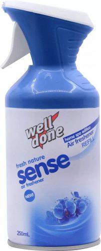 Well Done Sense légfrissítő premium 250ml (12db/karton) Fresh nature