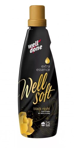 Well Done Well Soft textilöblítő koncentrátum 1L (10db/karton) Black Night