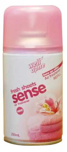 Well Done Sense légfrissítő utántöltő 250ml (12db/karton) Fresh sheets