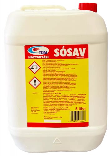 Sósav 20%-os 5L (102 kanna/raklap)