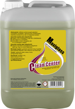 Clean Center Maxiglass gépi pohármosogató 5L