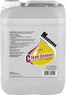 Clean Center Mentafex szőnyegsampon 5L