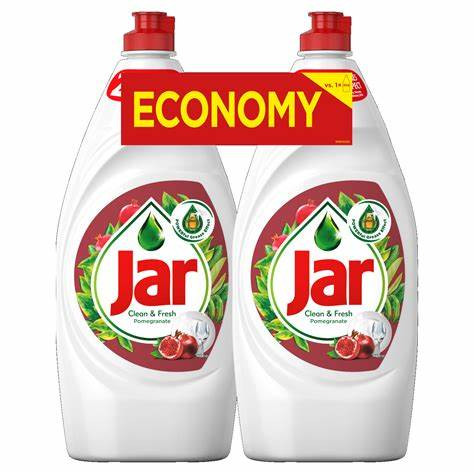 Jar mosogatószer DUO 2X900ml (6csg/karton) pomegranate