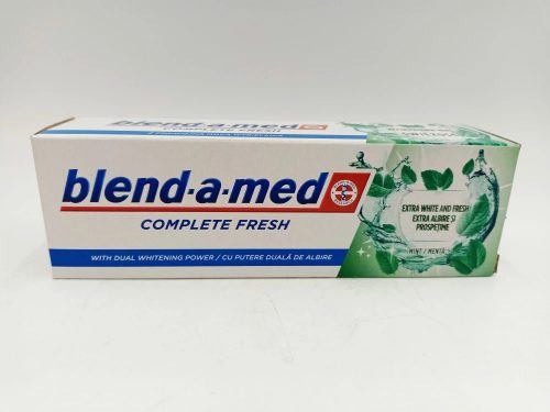 Blend A Med fogkrém 75ml (24 db/karton) complete extra fresh mint