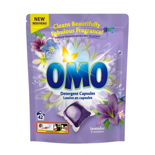 Omo mosókapszula 42db/csg (4csg/karton) Lavender&Eucalyptus