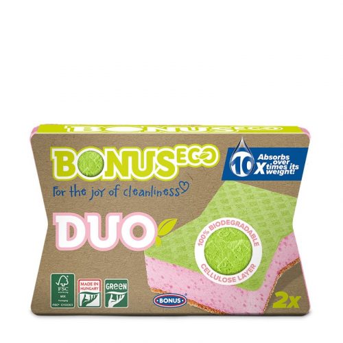 Bonus+ DUO karcmentes mosogatószivacs 2db/csg