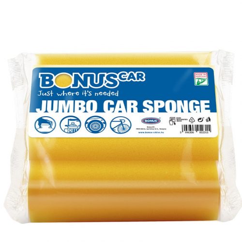 BonusCAR JUMBO autószivacs 1db/csg (15csg/karton)