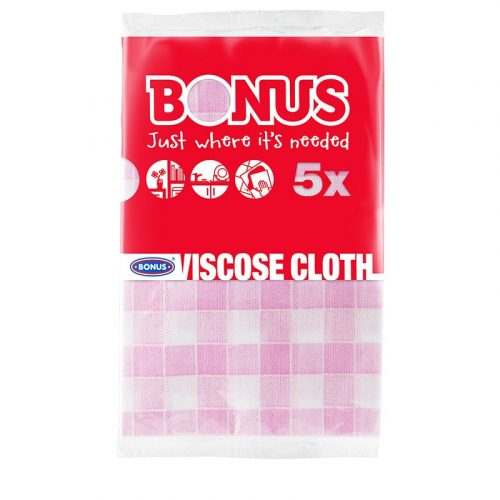 Bonus Viszkóz mosogatókendő 5db/csg (25csg/karton)