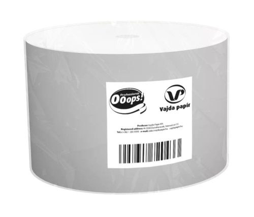 Ooops! ipari papír 2r., fehér, 500mX30cm/1666lap/tek, 77tek/raklap