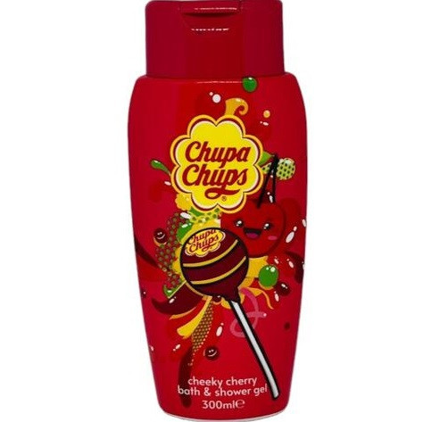 Chupa Chups Cheeky cherry hab-és tusfürdő, 300 ml