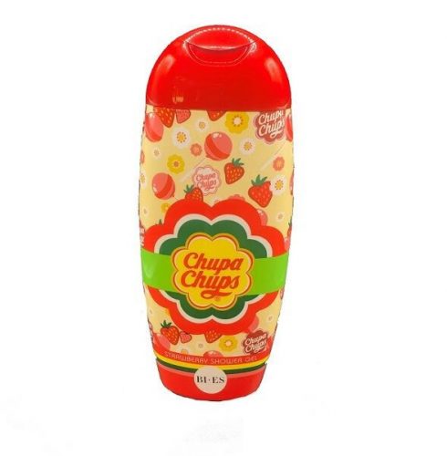 Chupa Chups tusfürdő, eper illatú 250ml