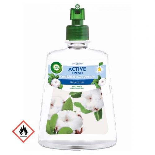 Air Wick ACTIVE FRESH utántöltő 228 ml Fresh Cotton